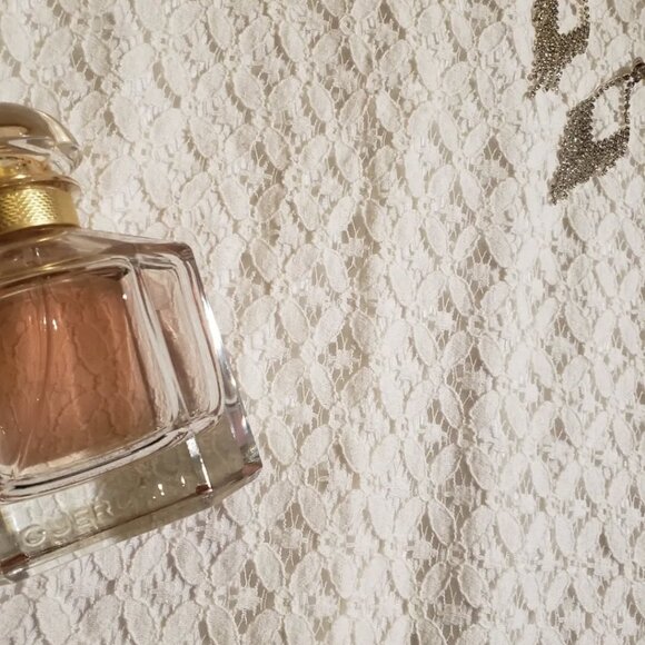 Gorgeous ivory lace maxi dress. - Picture 5 of 11